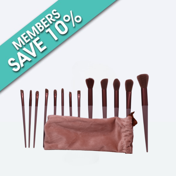 13-in-1 Cosmetic Brush Set